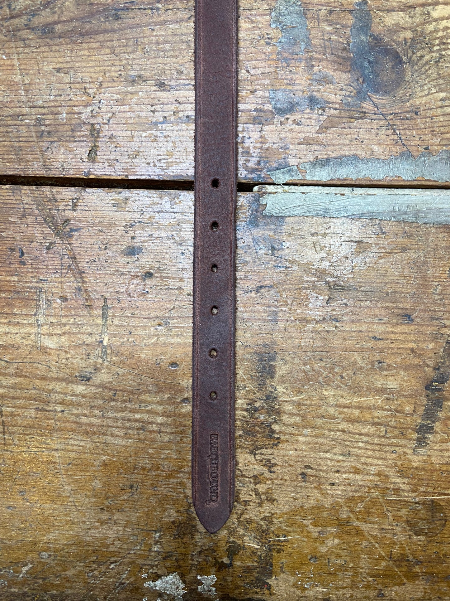 Earthbound, Soft Country Leather Collar, Brown