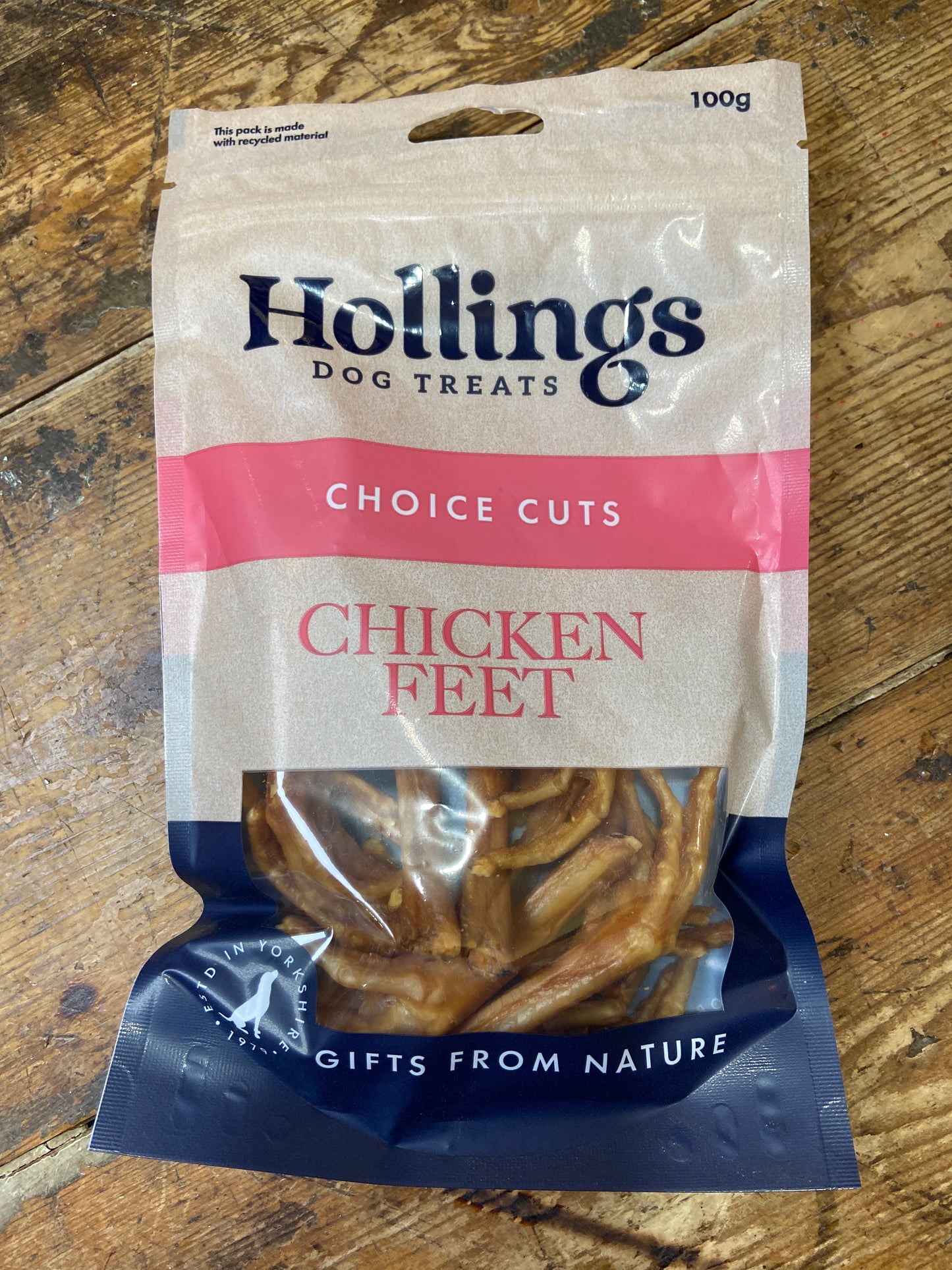 Hollings, Chicken Feet, 100g