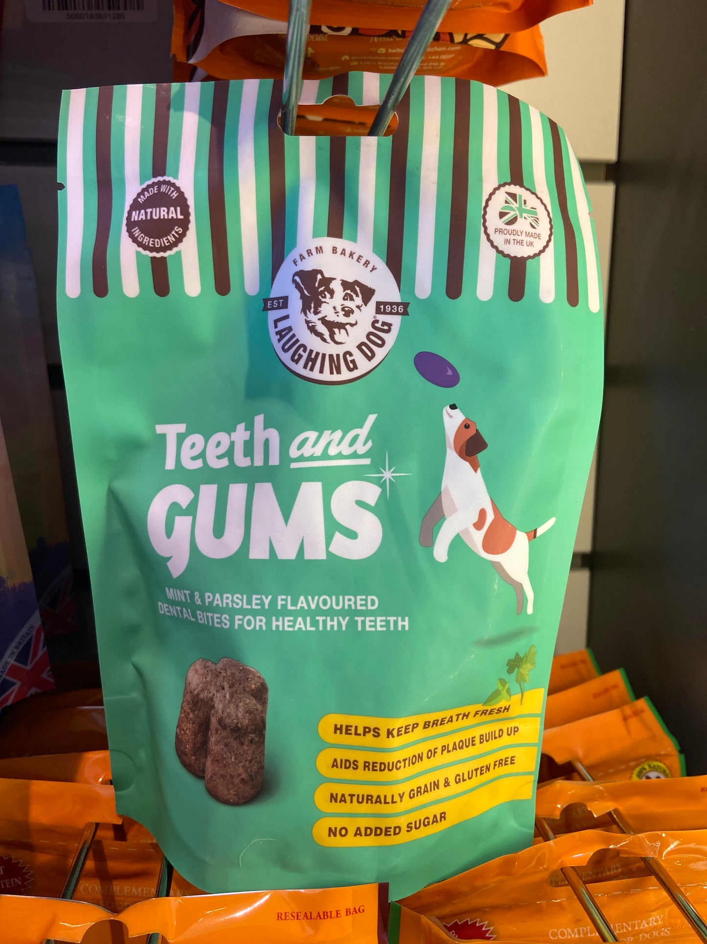 Laughing Dog, Grain Free, Teeth & Gums, 125g