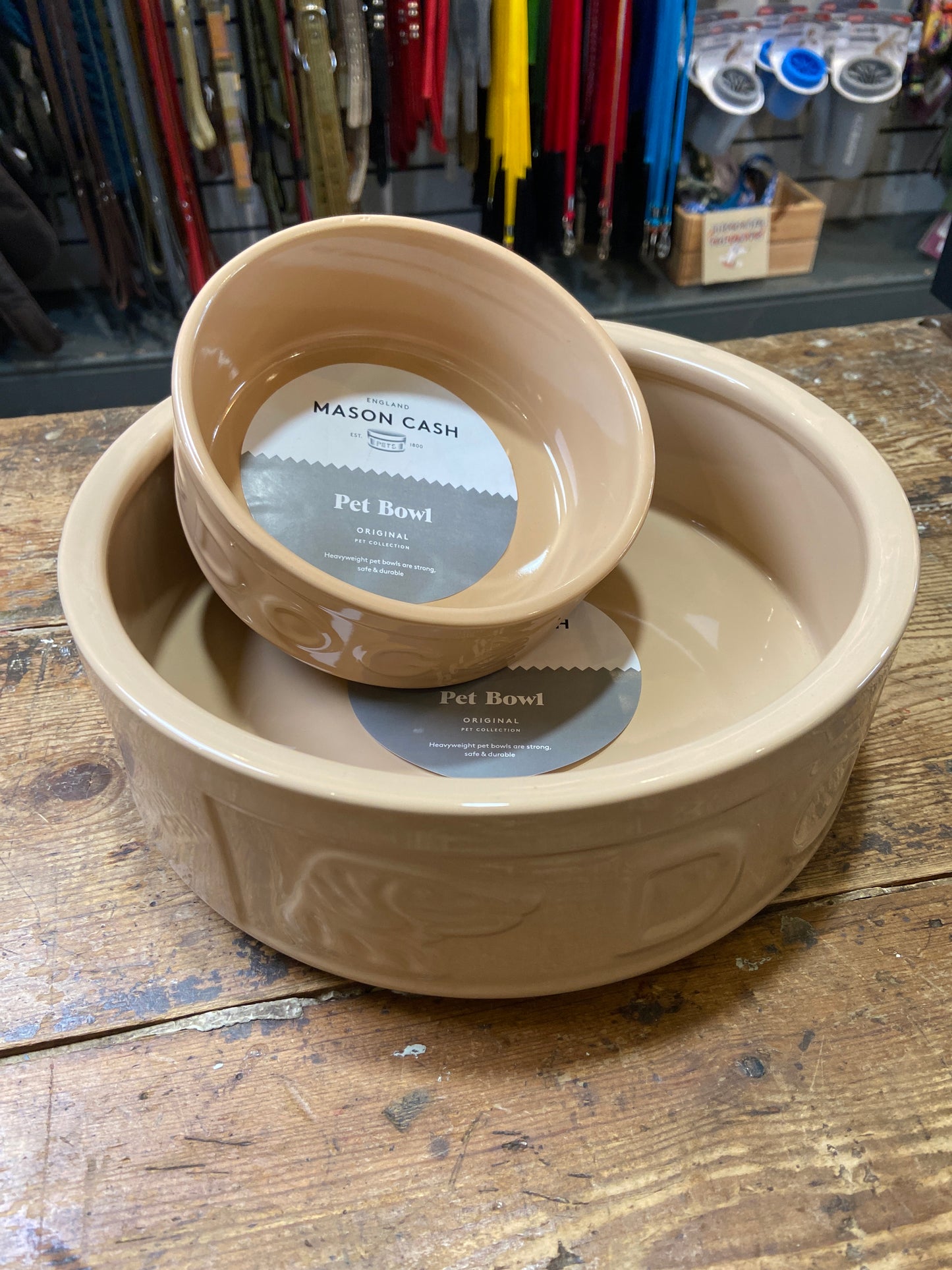 Mason Cash, Pet Bowl, Dog Bowl, DOG, Beige