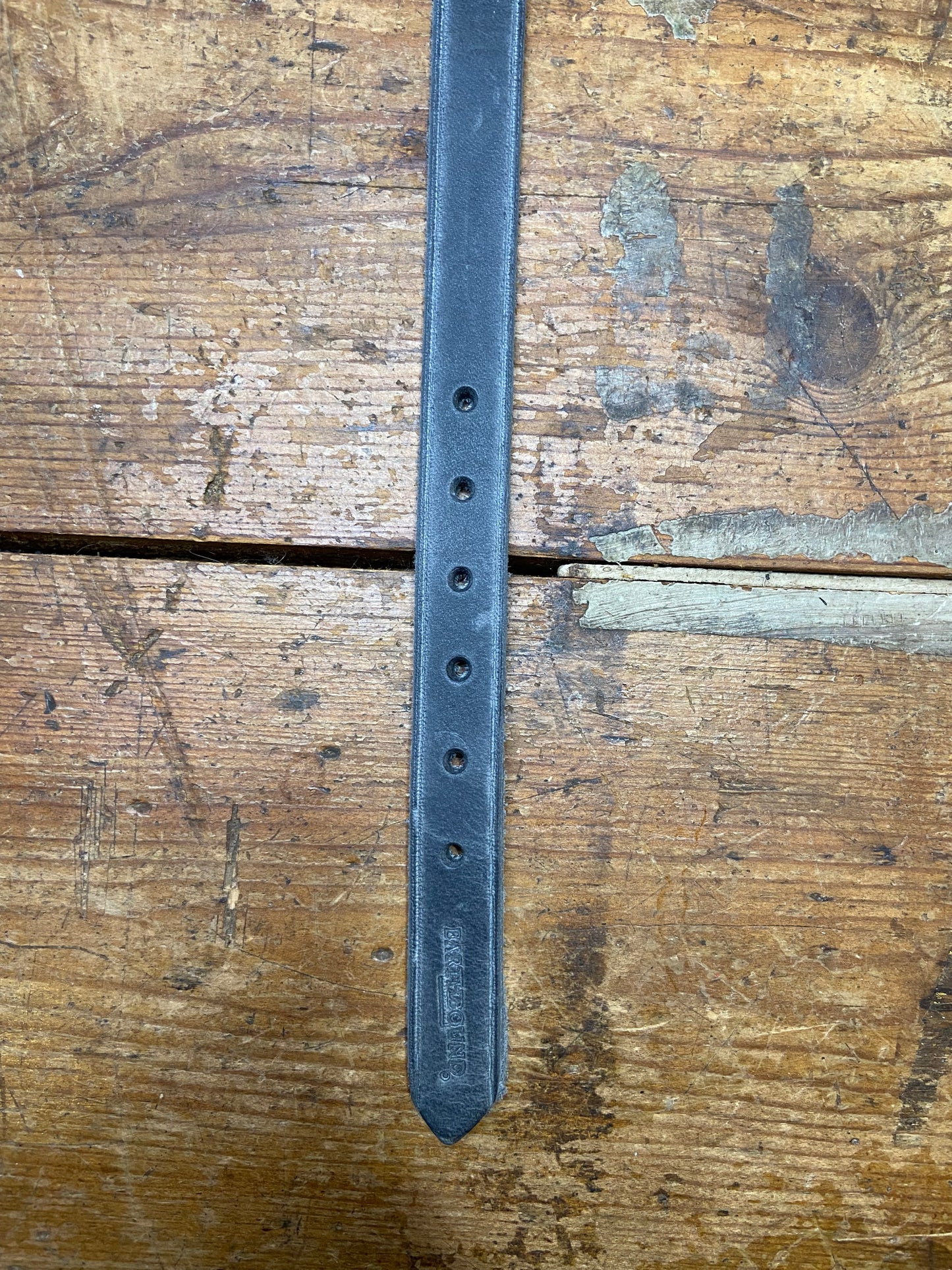 Earthbound, Soft Country Leather Collar, Grey