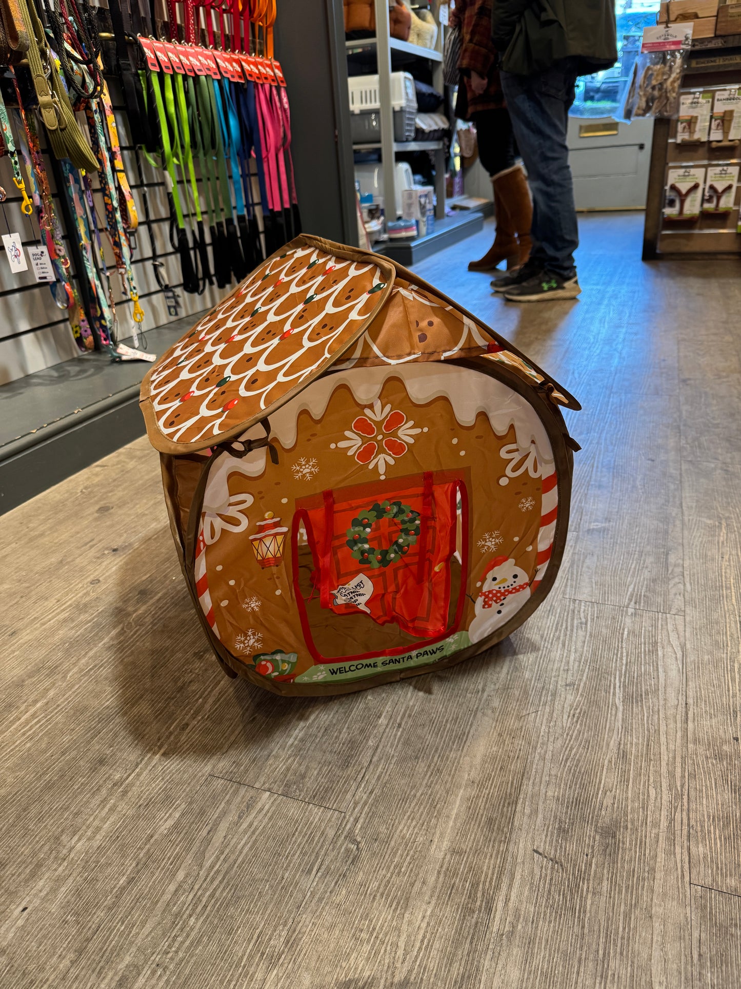 Kong, Holiday, Playspaces, Gingerbread house