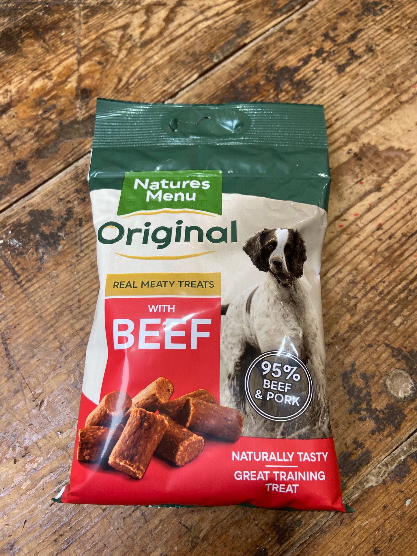 Natures Menu, Real Meaty Treats, Beef