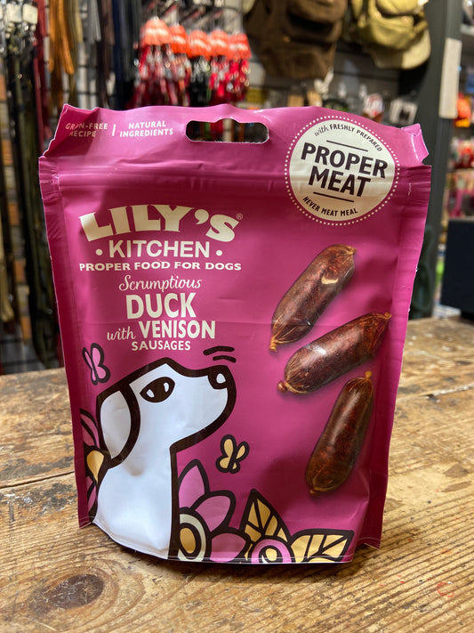 Lily's Kitchen, Duck & Venison Sausages