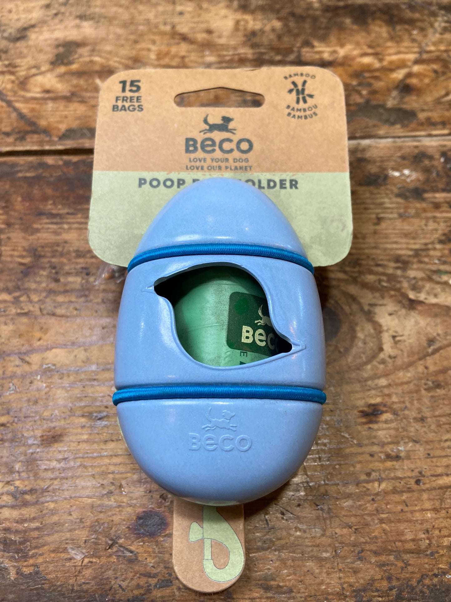 Beco, Poop Bag Holder, Blue