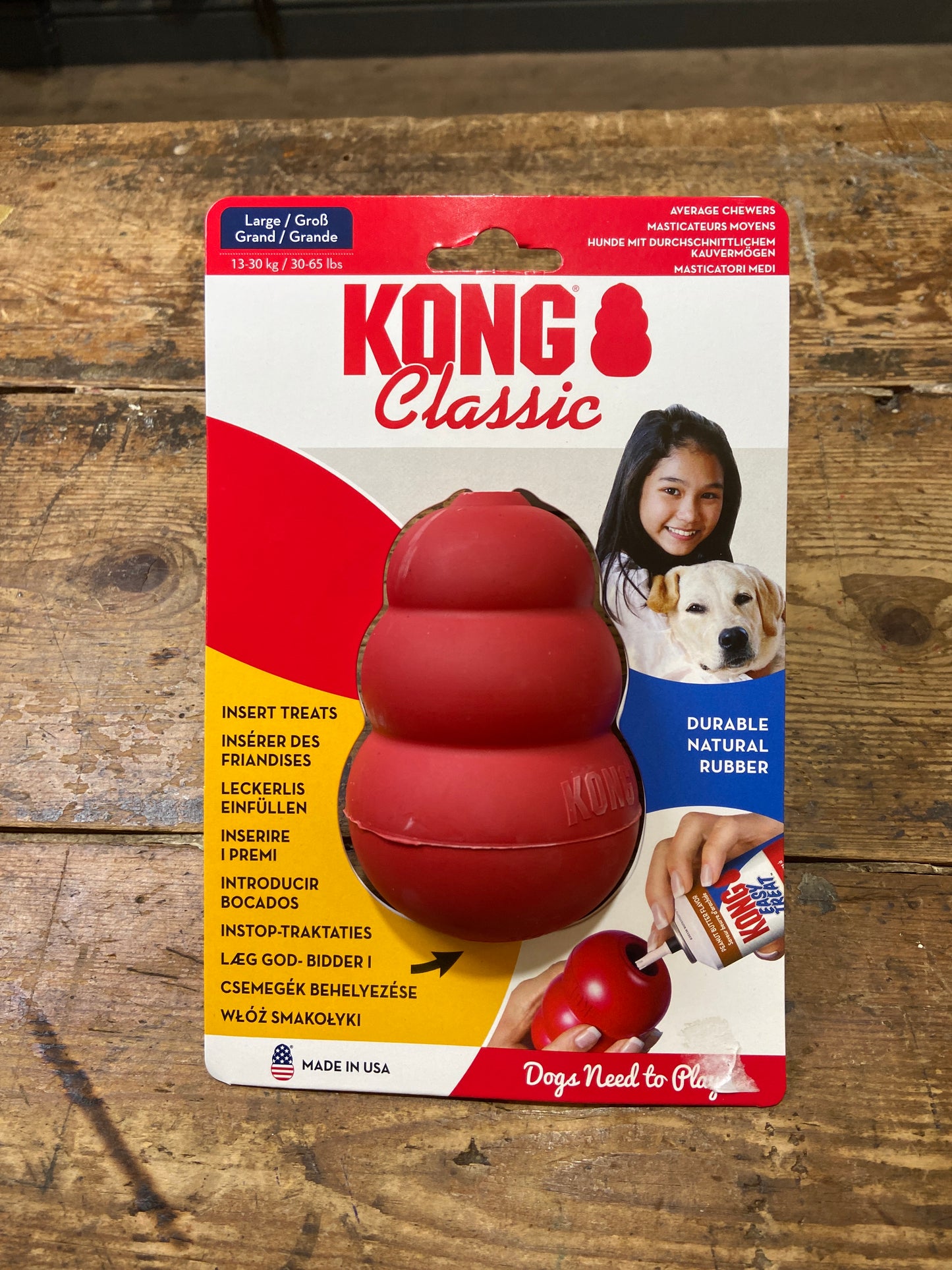 Kong, Classic, Red