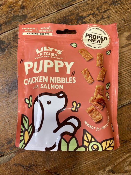 Lily’s Kitchen, Puppy Chicken & Salmon Nibbles