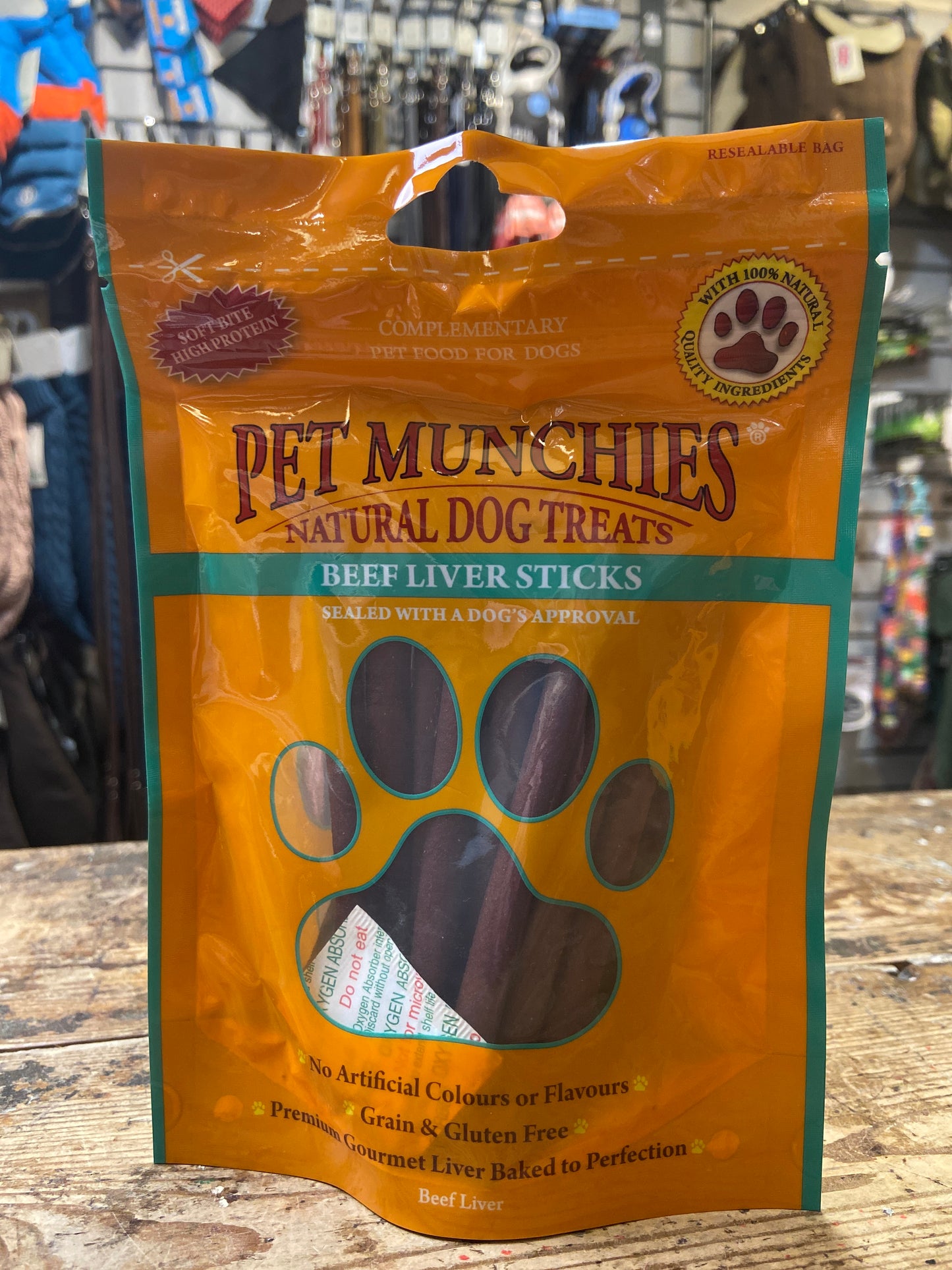 Pet Munchies, Beef Liver Sticks