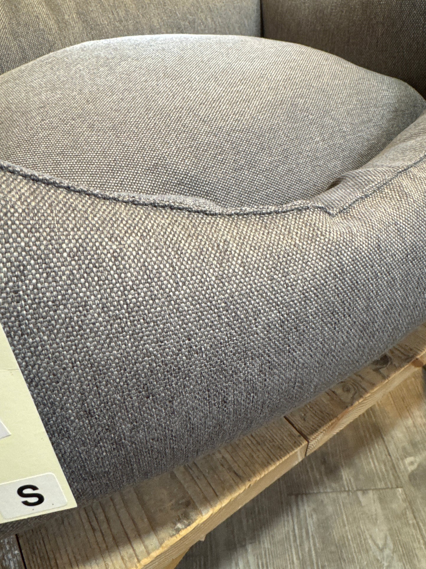 Earthbound, Rectangular Removable Camden Bed, Grey