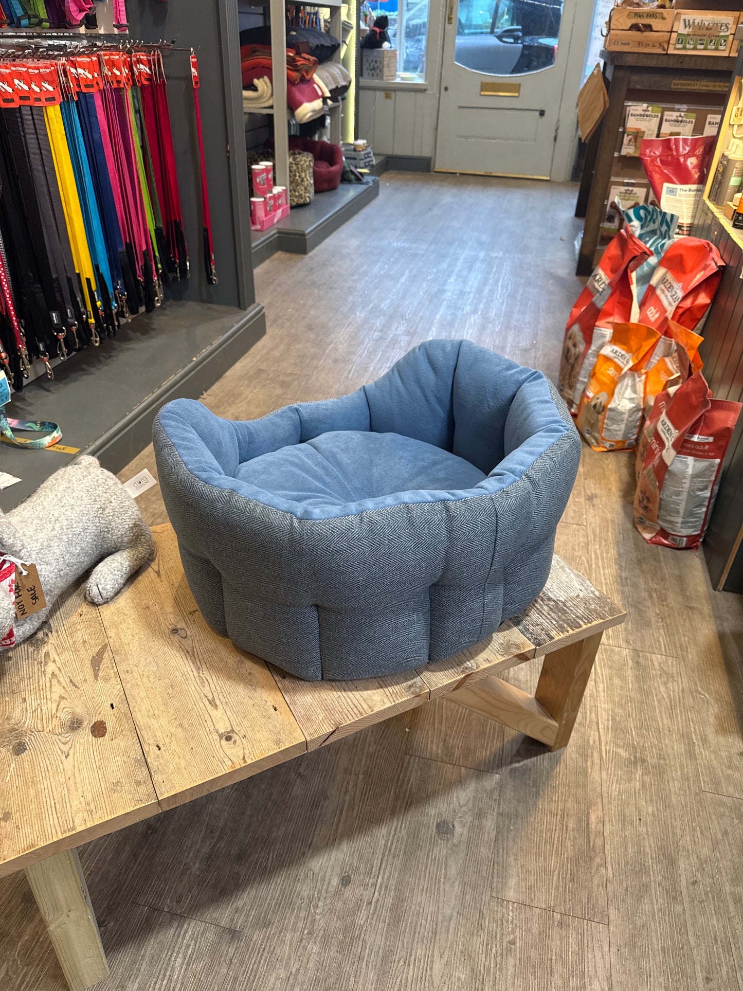 Earthbound, Modern Tweed Bed, Thistle Blue