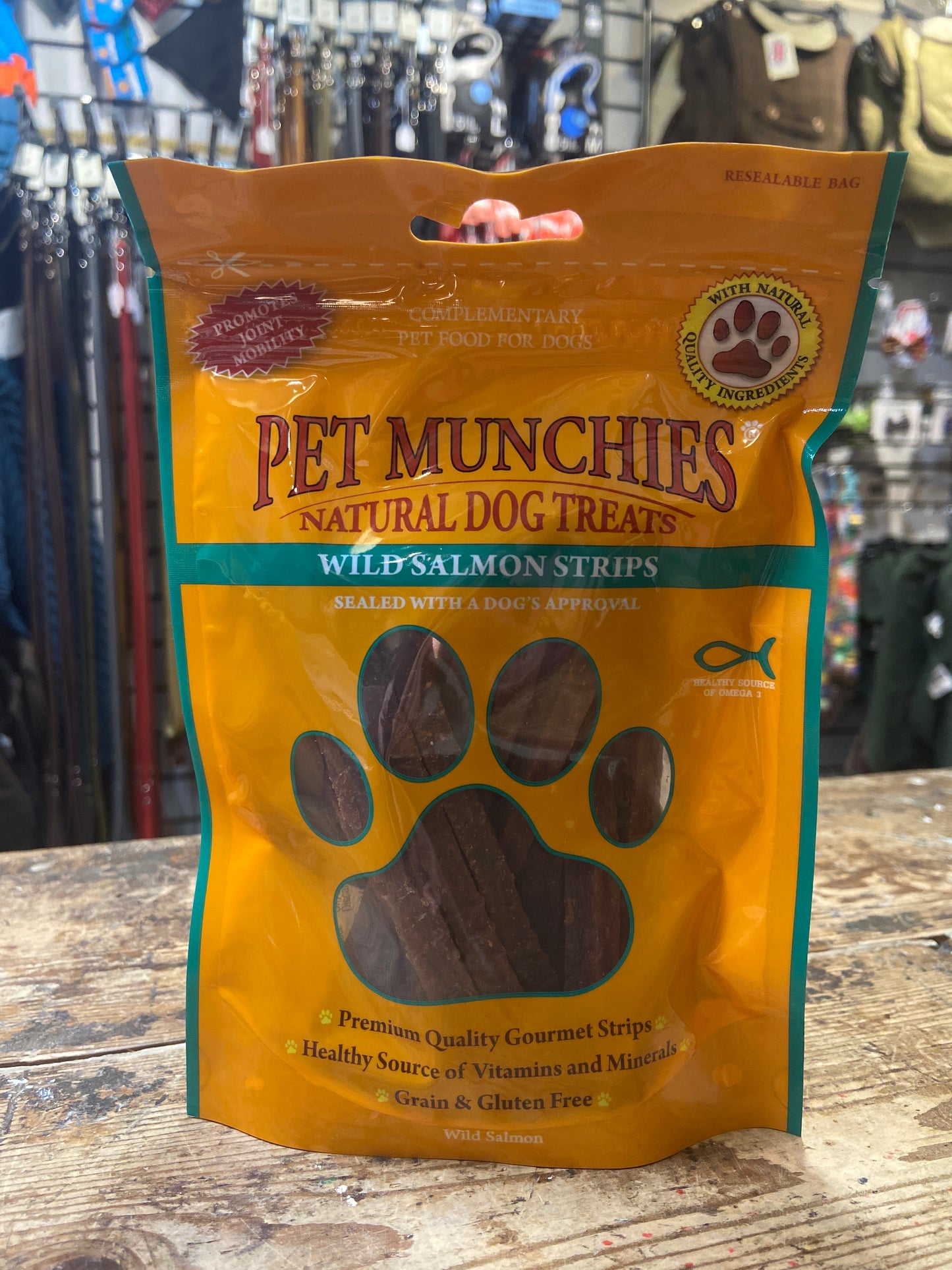 Pet Munchies, Wild Salmon Strips