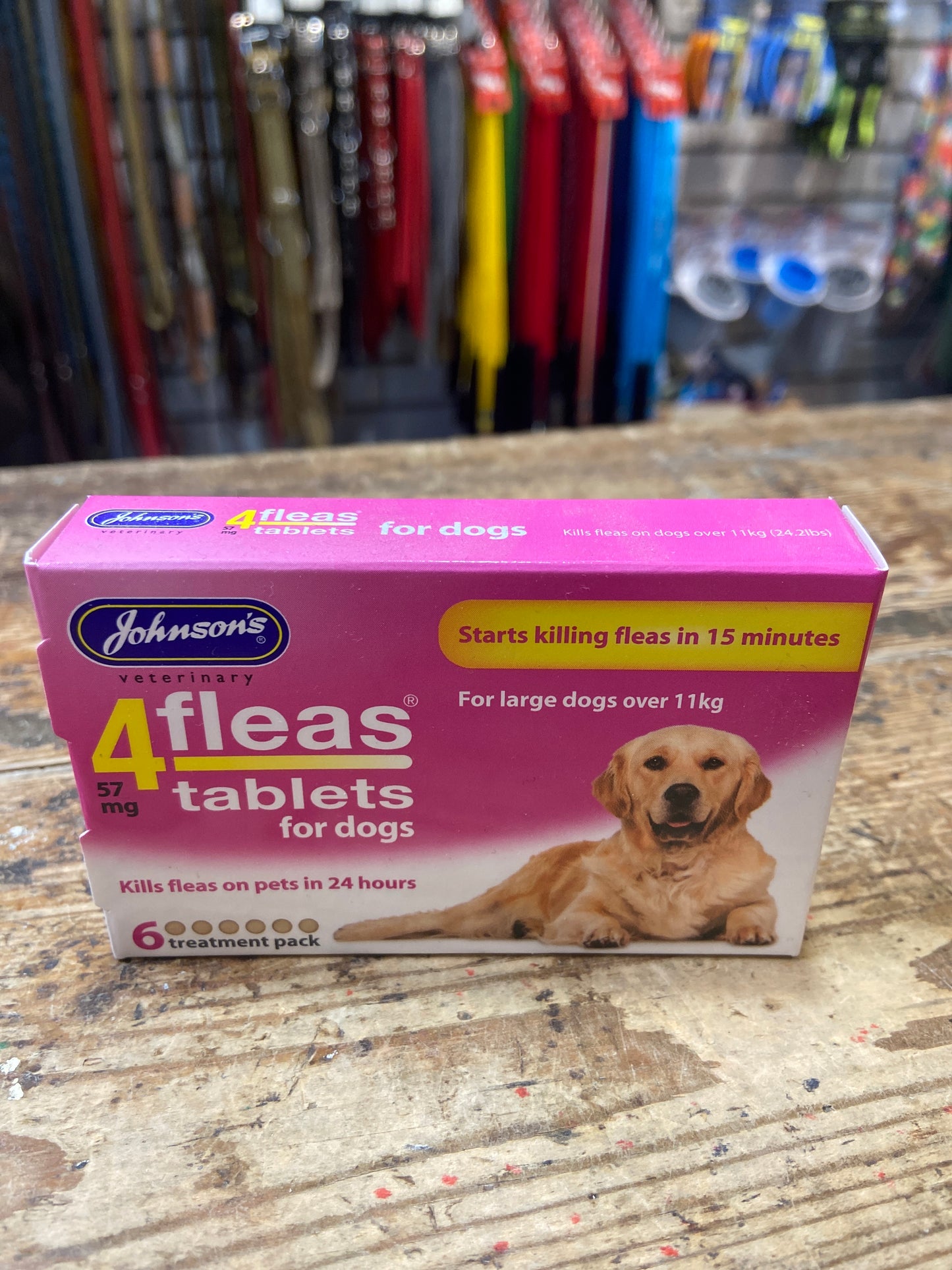 Johnson’s, 4fleas Tablets For Dogs, Large Dogs Over 11kg