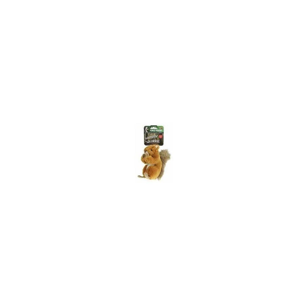 Animal Instincts - Sammy Squirrel Forest Friends Squeaky Dog Toy (Size: Large)