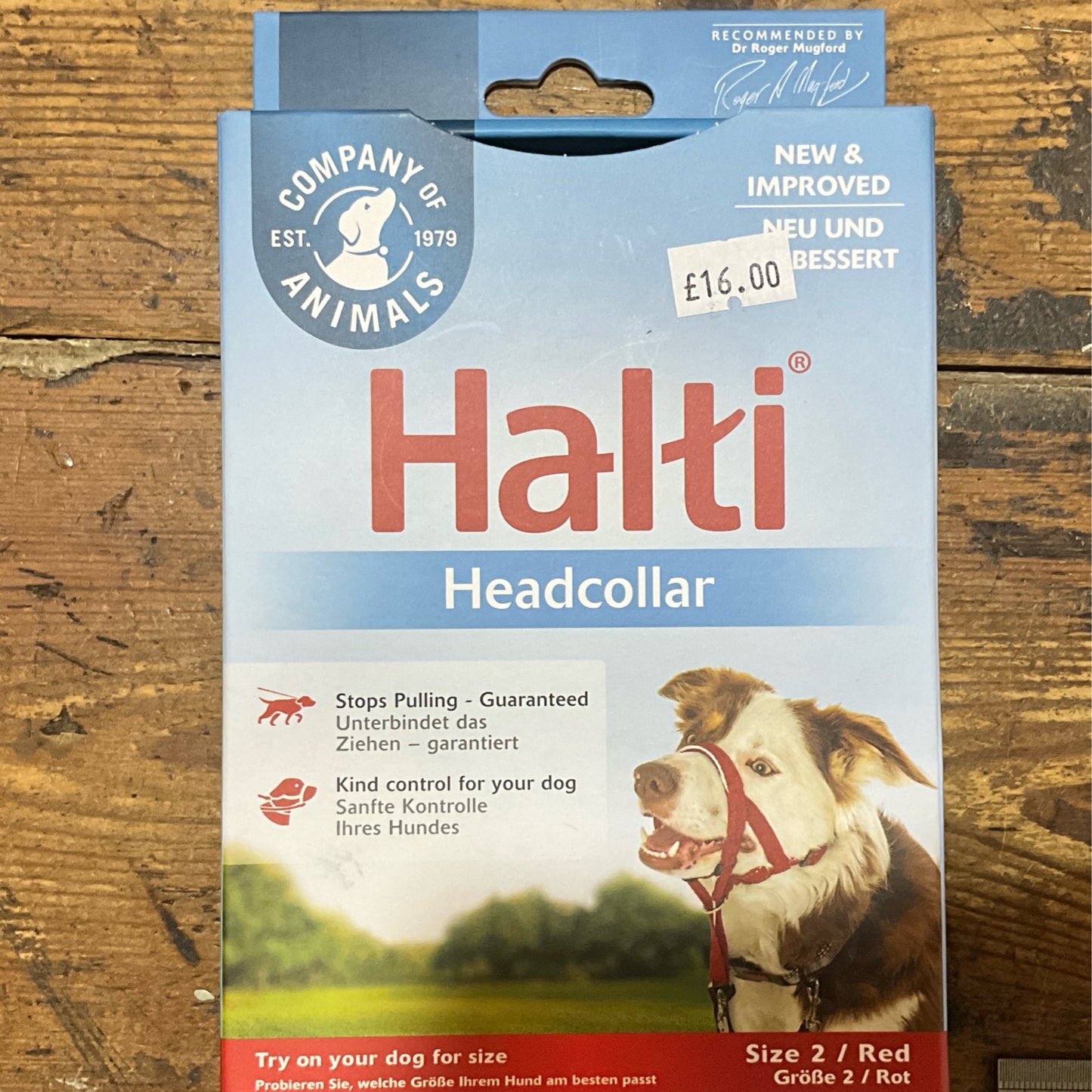 CoA, Halti Headcollar, Red, Size 2