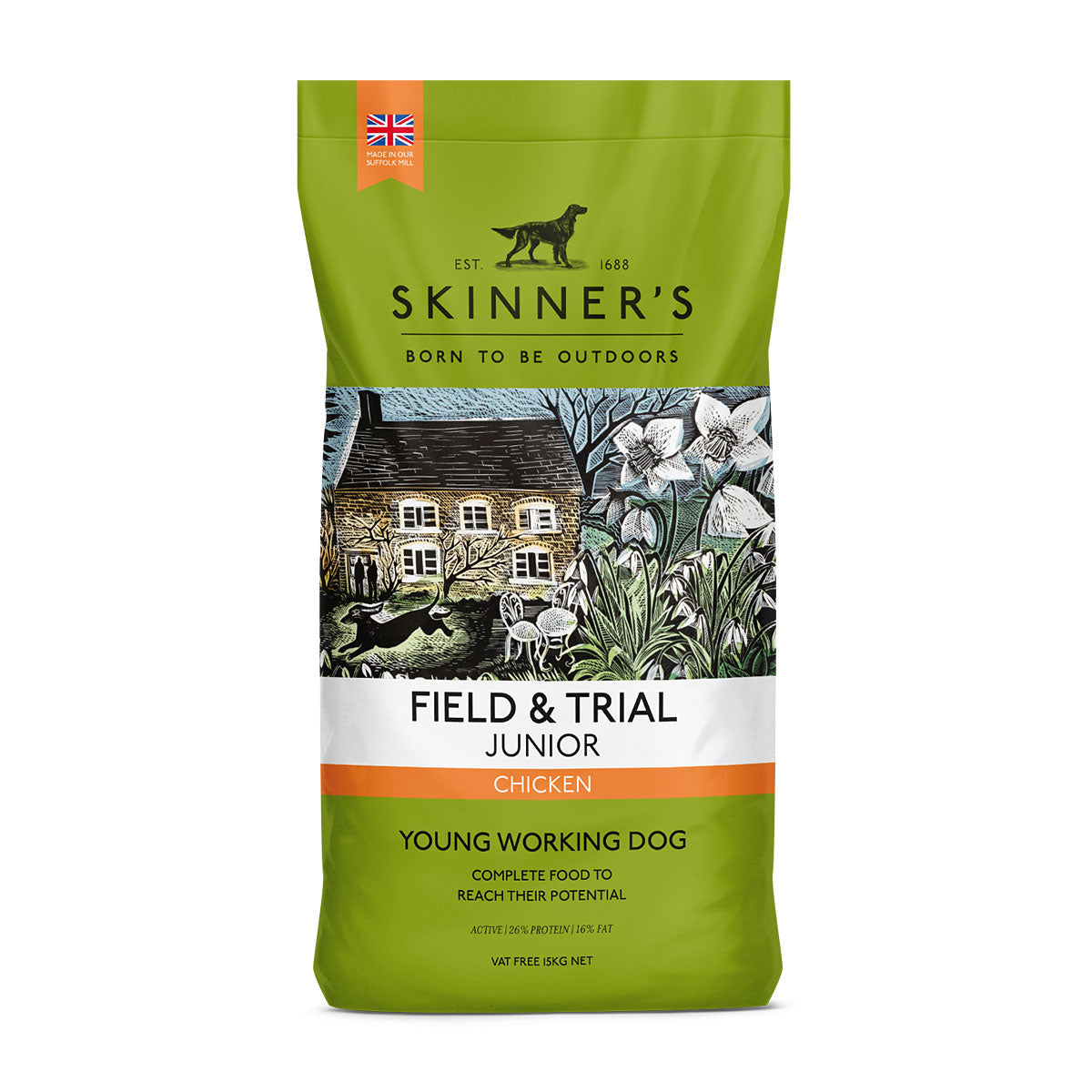 Skinner's Field and Trial Junior Chicken 15kg
