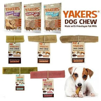 Yakers - Strawberry Himalayan Yaks Milk Dog Chew