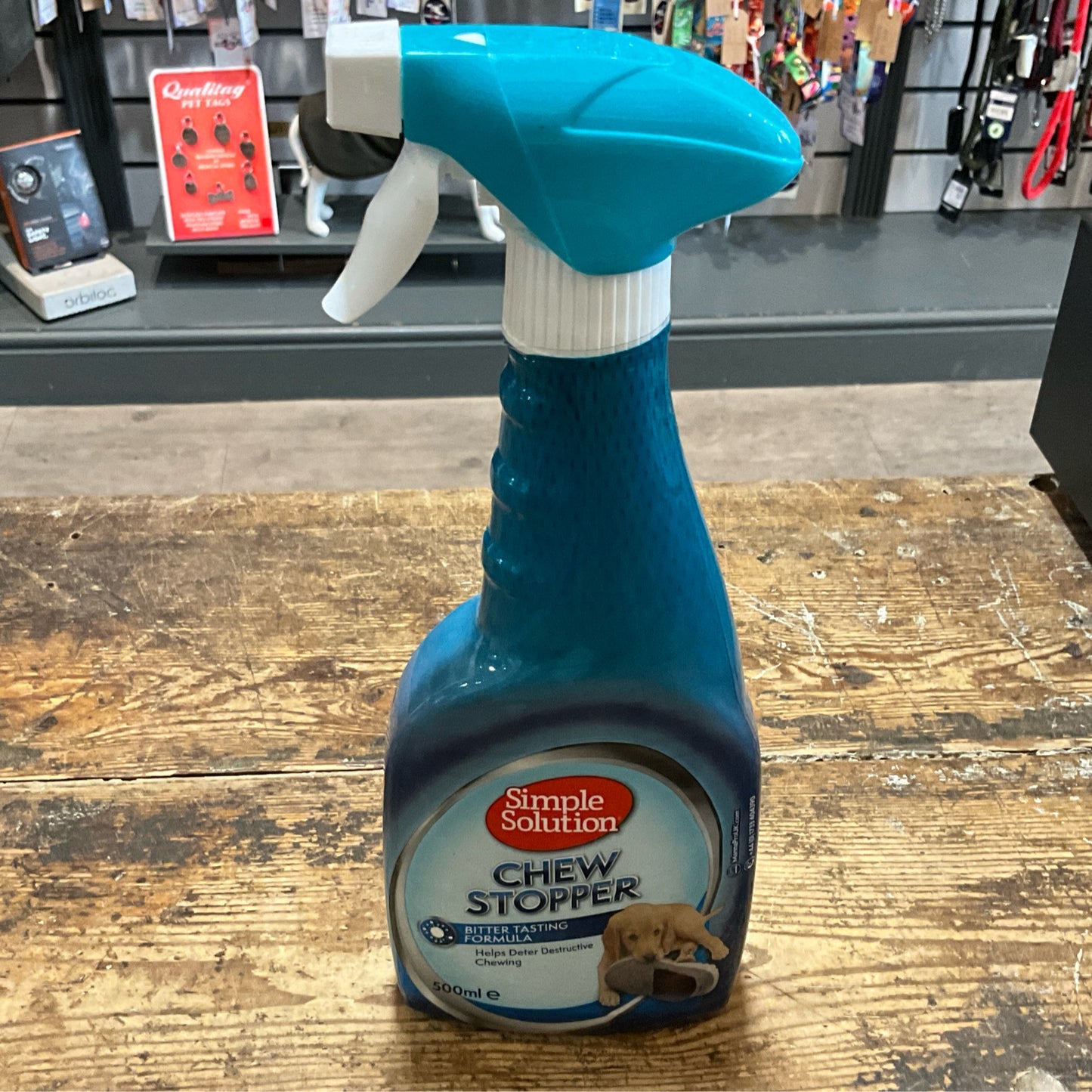 Simple Solution, Chew Stopper, 500ml Spray Bottle