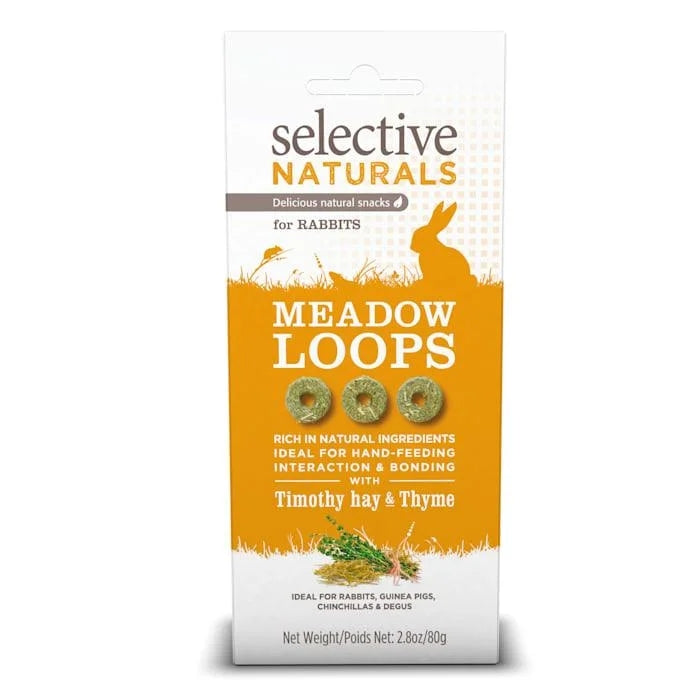 Selective Naturals - Meadow Loops for Rabbits with Timothy Hay & Thyme