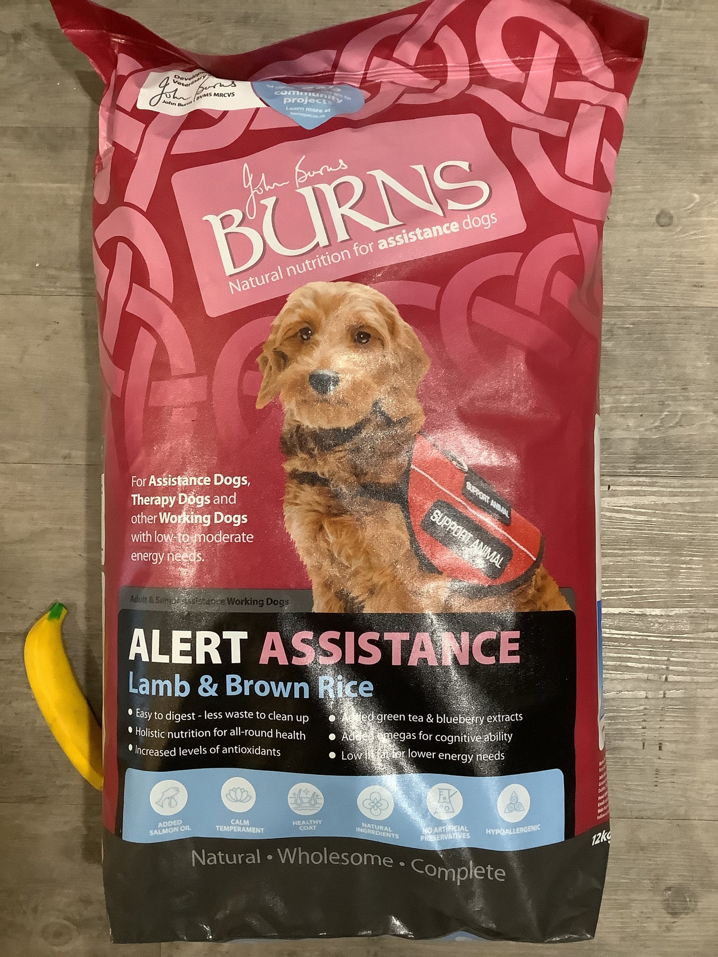 Burns, Alert, Lamb & Brown Rice