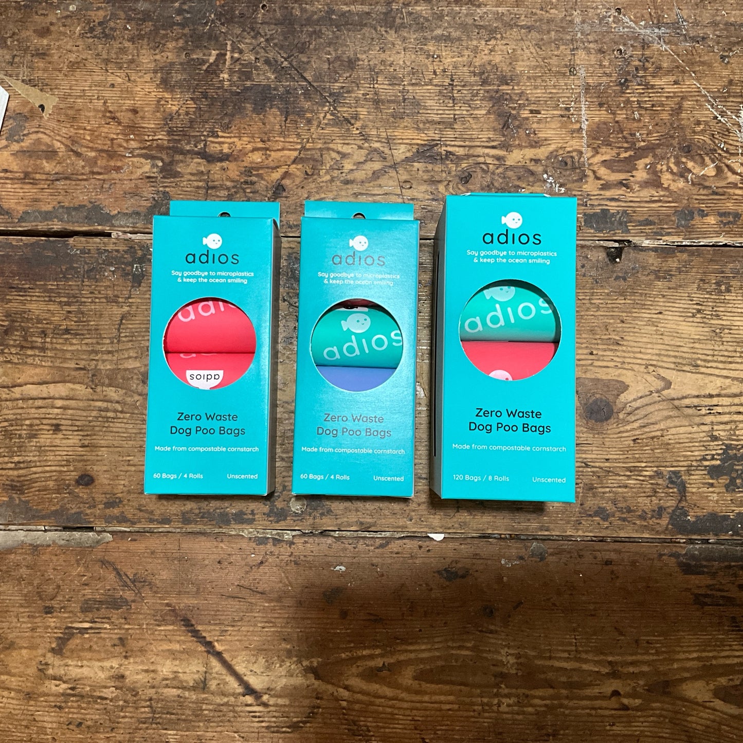 Adios, Compostable Poop bags, Without Handles