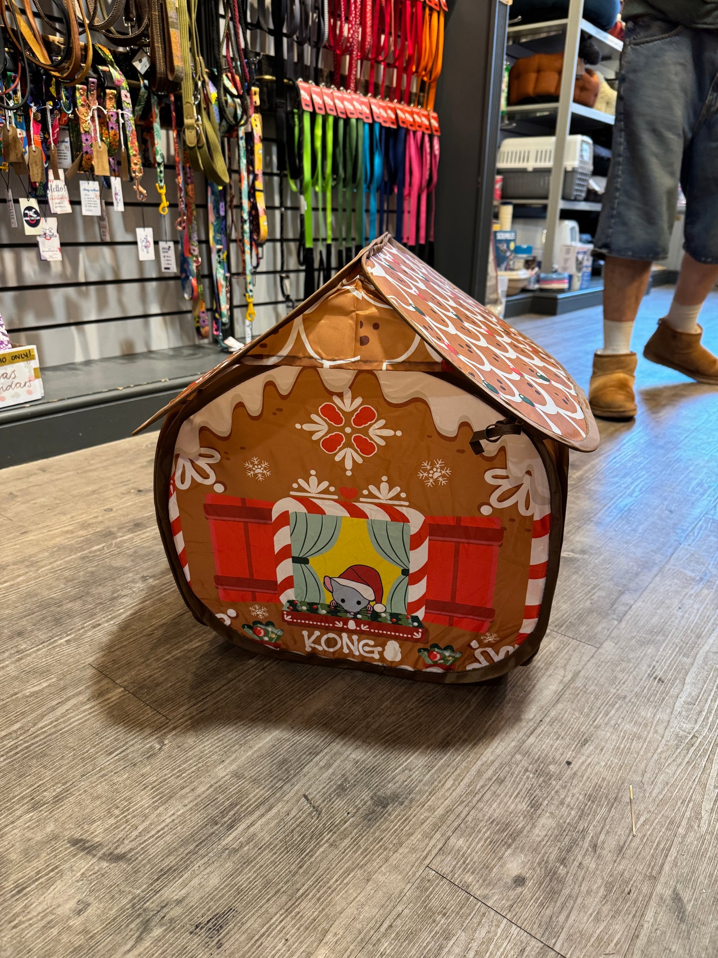 Kong, Holiday, Playspaces, Gingerbread house