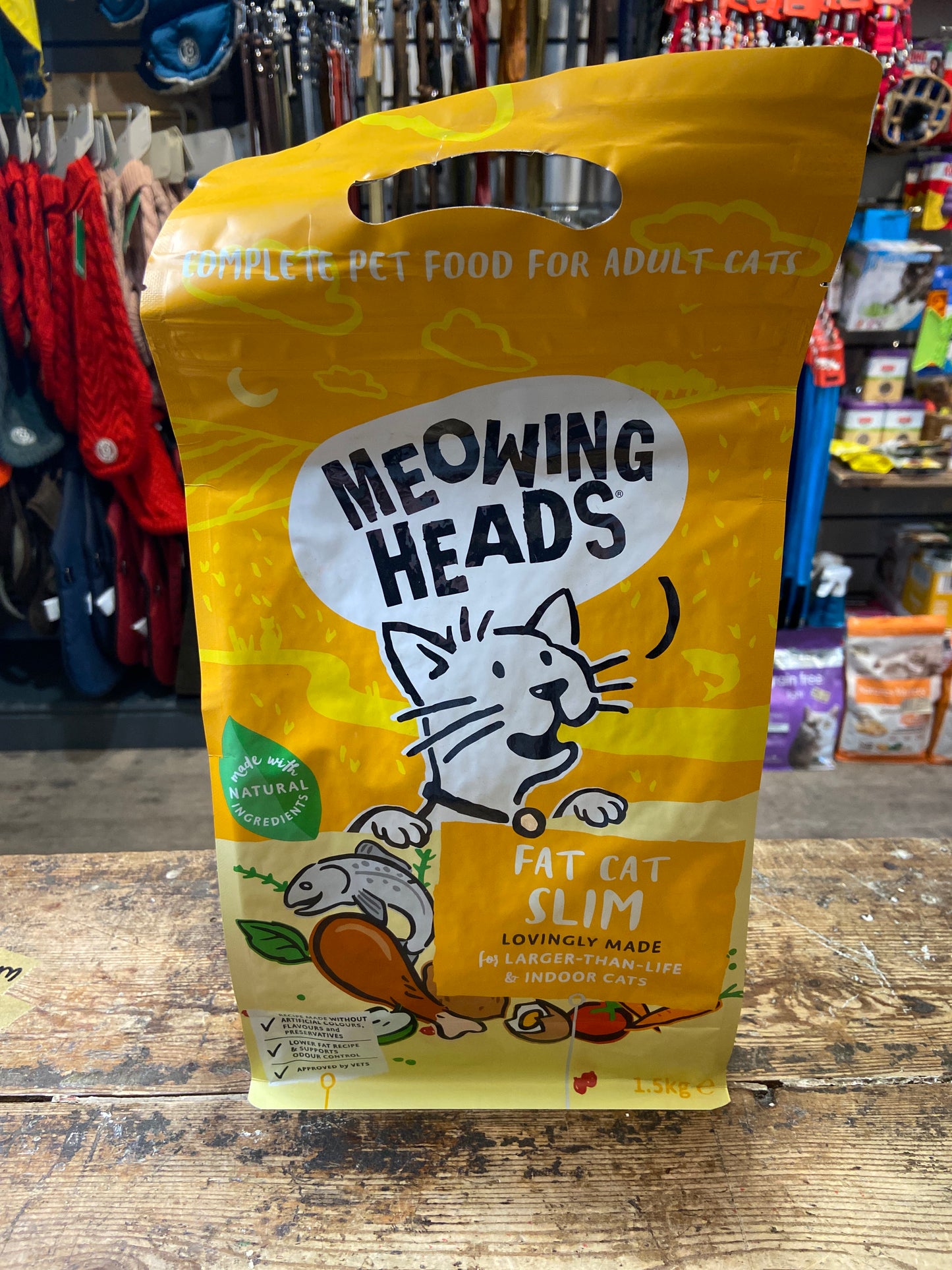Meowing Heads, Fat Cat Slim, 1.5kg