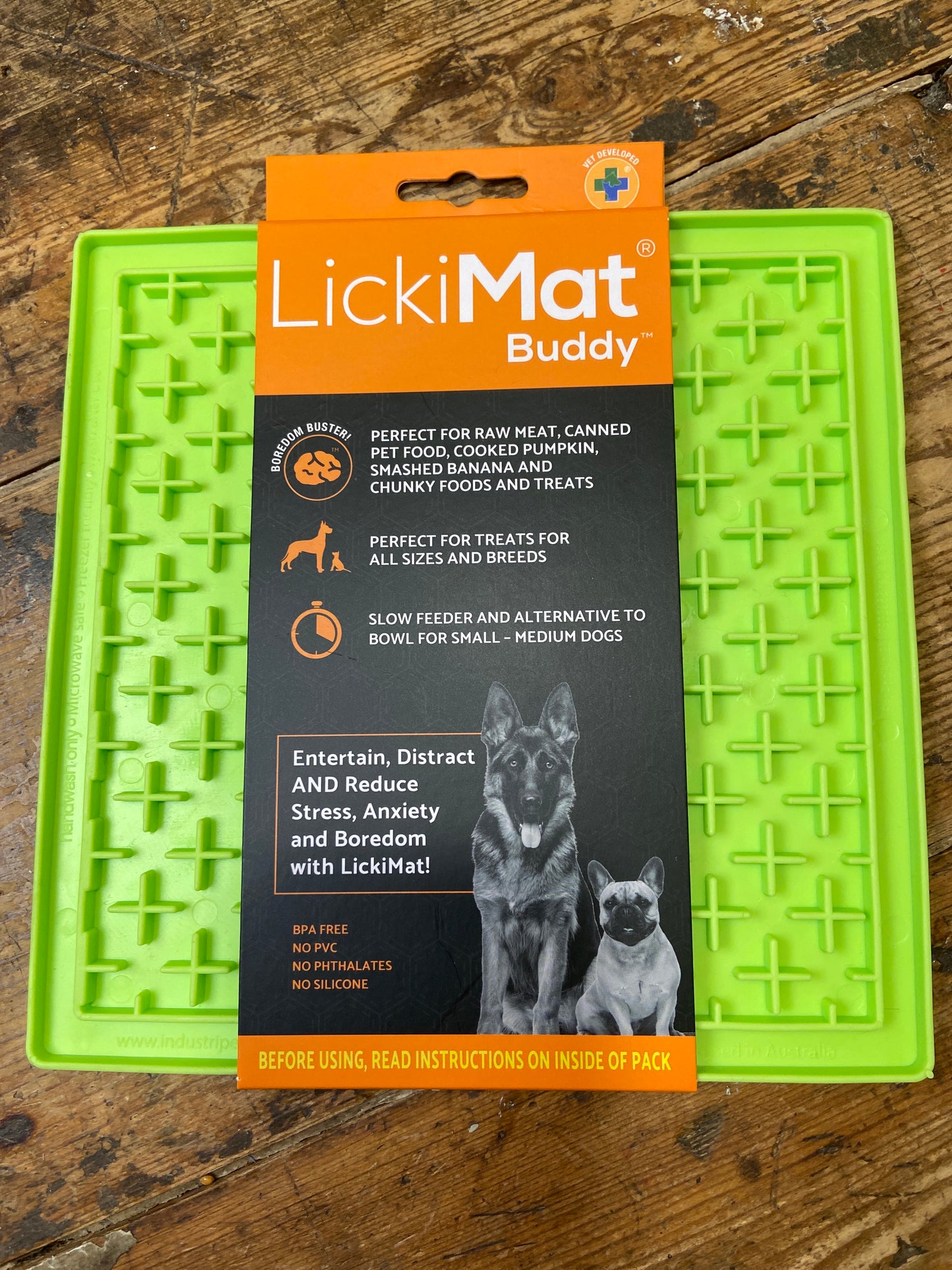 LickiMat, Buddy, Green