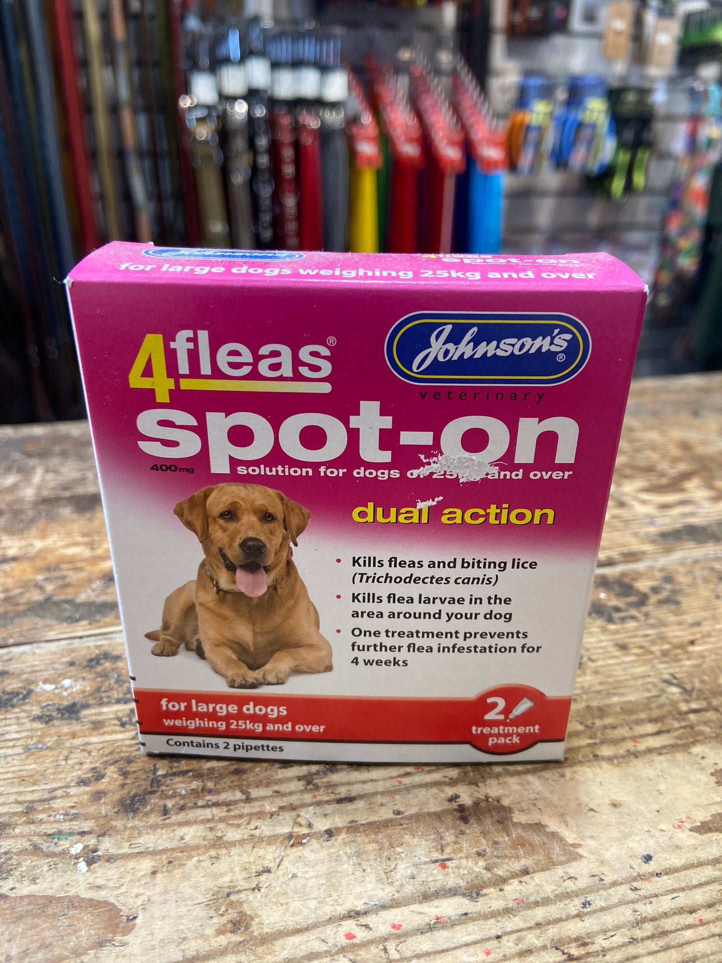 Johnson’s, 4fleas Spot-on for Large Dogs (25 and over)
