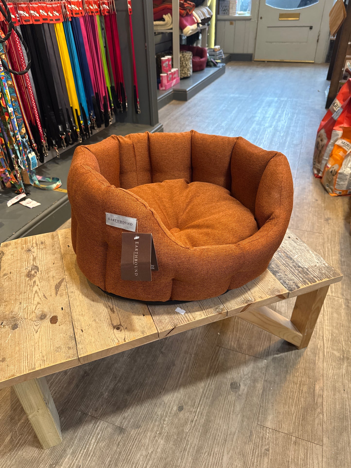 Earthbound, Camden Bed, Burnt Orange