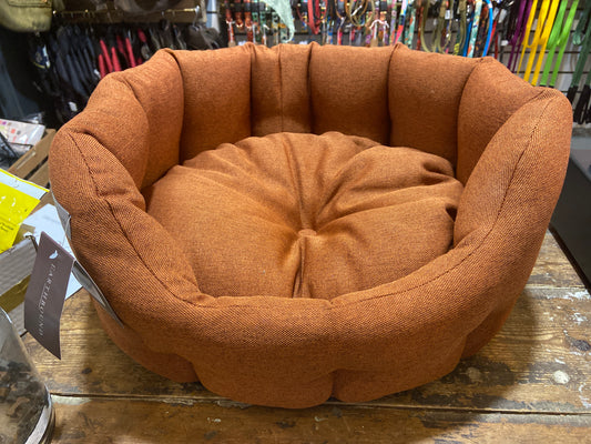 Earthbound, Camden Bed, Burnt Orange