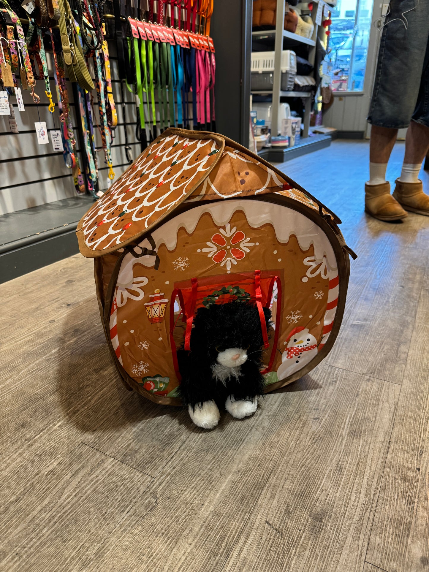 Kong, Holiday, Playspaces, Gingerbread house