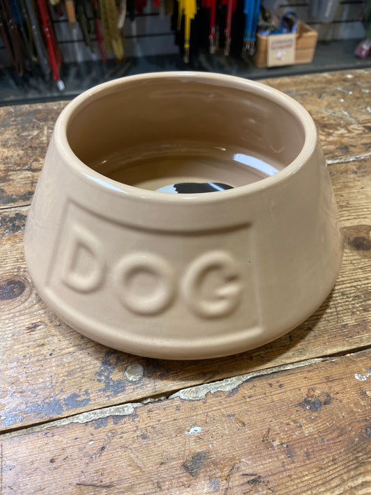 Mason Cash, Dog Bowl, DOG, Spaniel Beige
