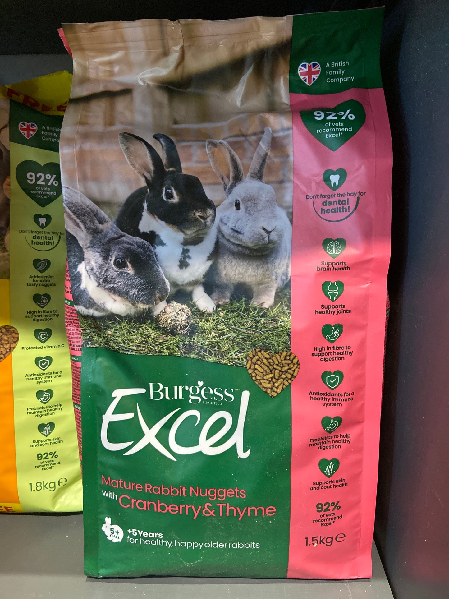 Burgess, Excel, Mature Rabbit Nuggets