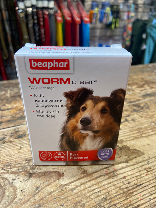 Beaphar, Worm Clear, Dogs Up To 40kg