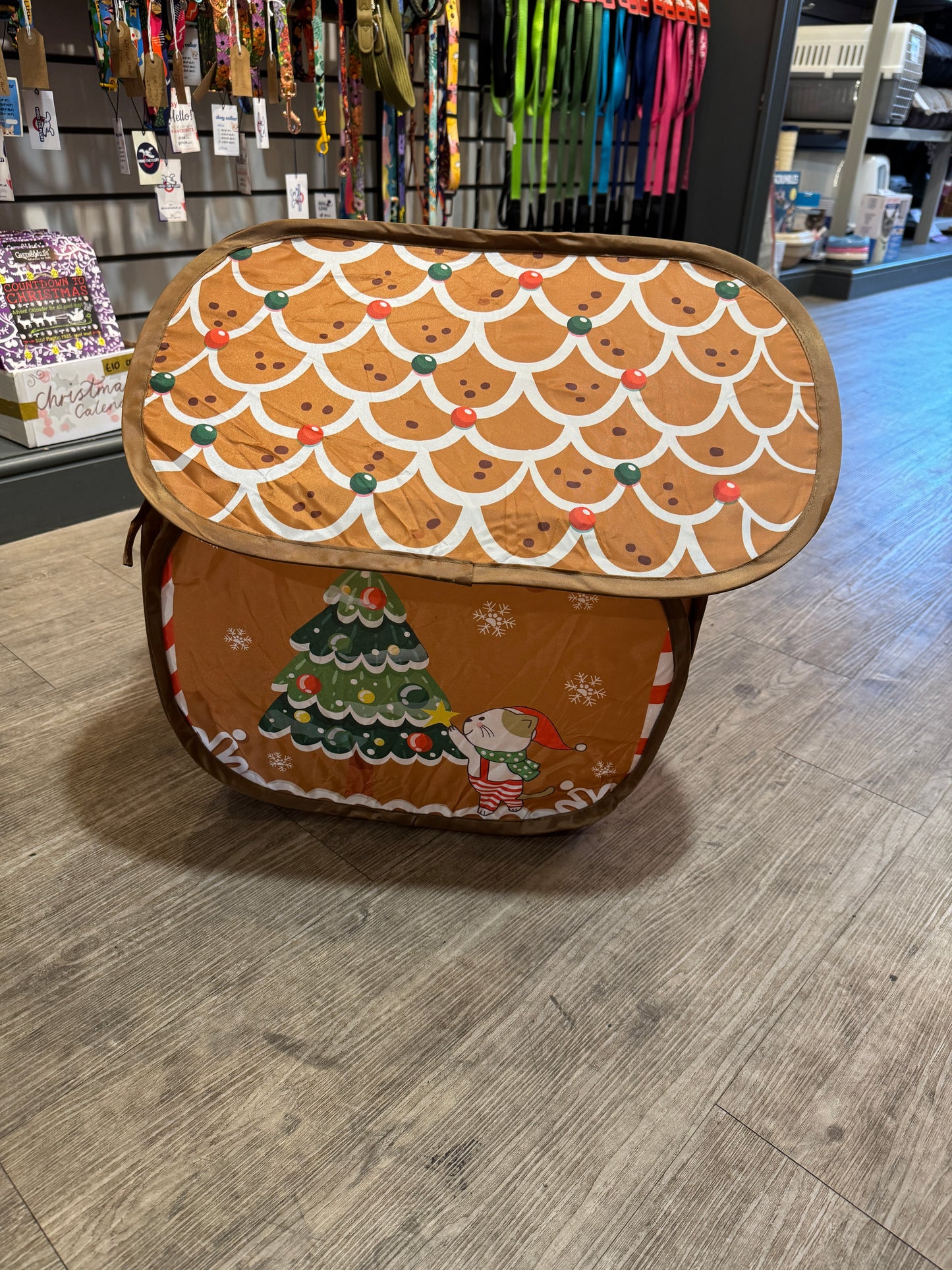 Kong, Holiday, Playspaces, Gingerbread house