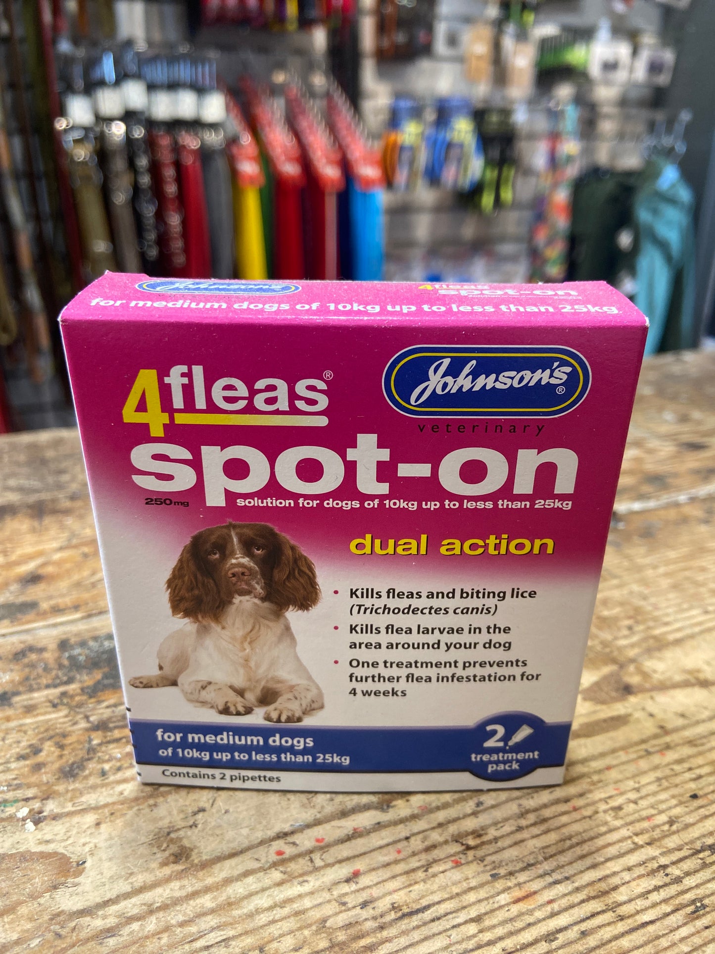 Johnson's, 4fleas Spot-on for Medium Dogs (10-25kg)