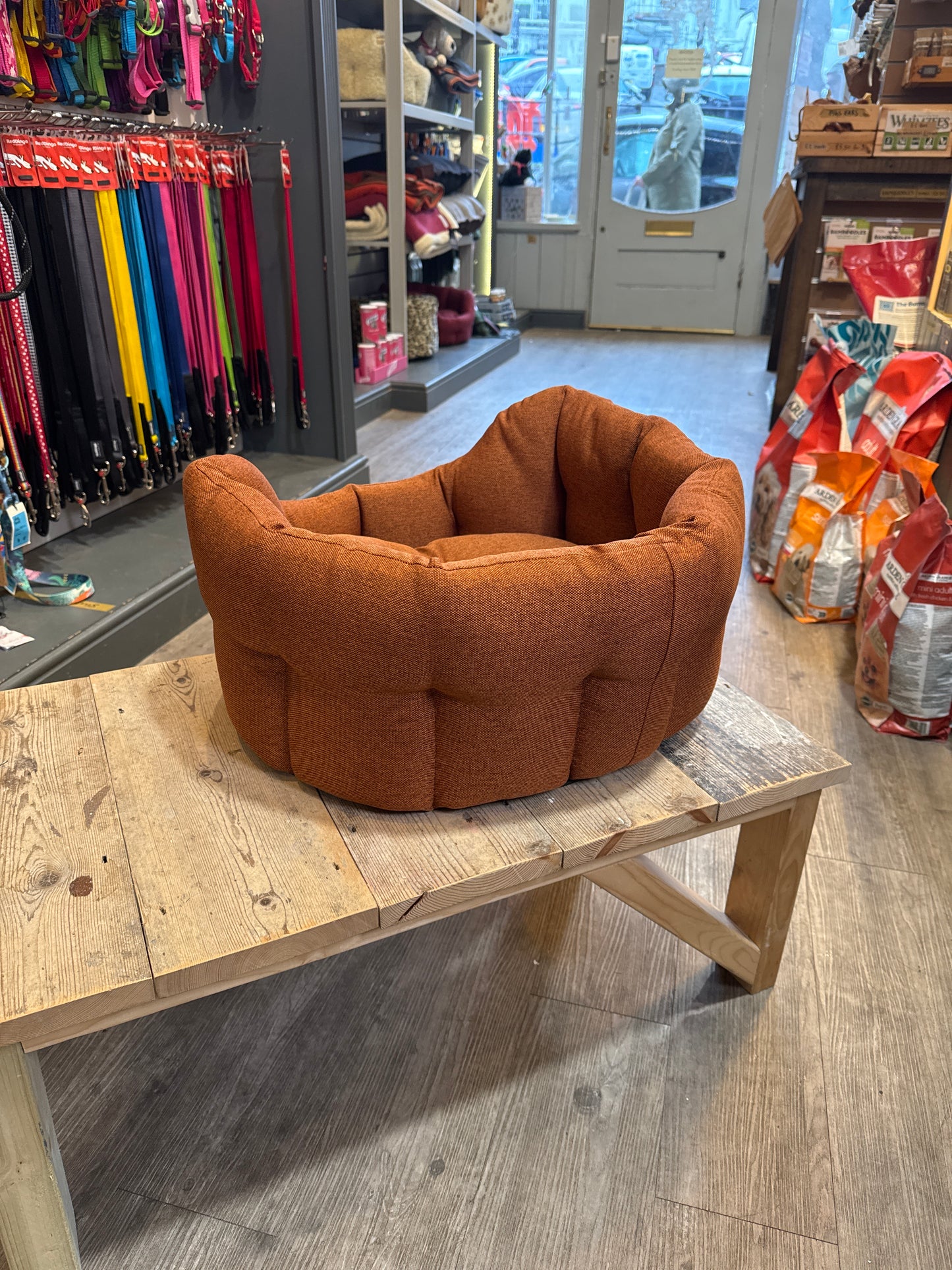 Earthbound, Camden Bed, Burnt Orange