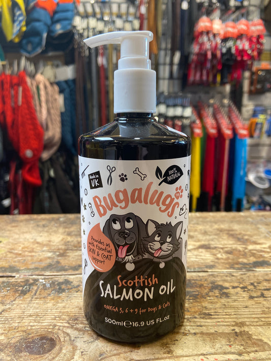 Bugalugs, Salmon Oïl, 500ml