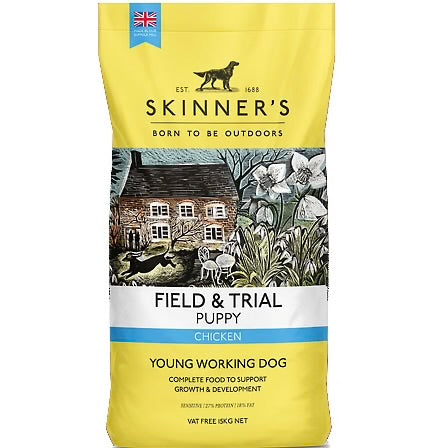 Skinners, Field & Trial, Puppy, Chicken, 15kg