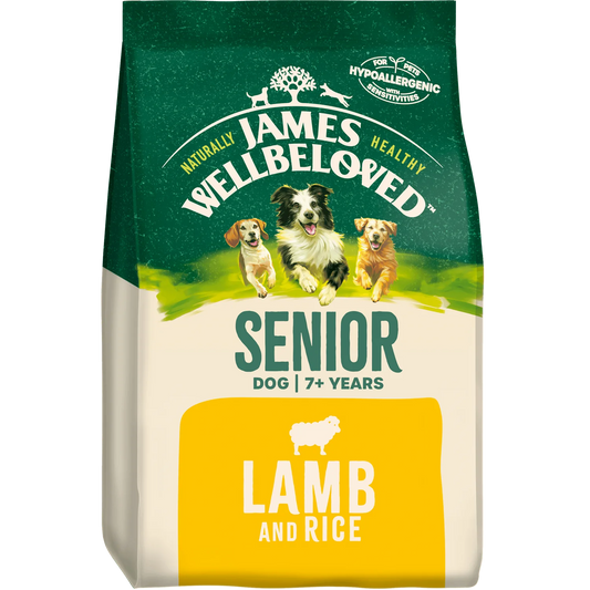 James Wellbeloved, Senior Lamb & Rice, 15kg