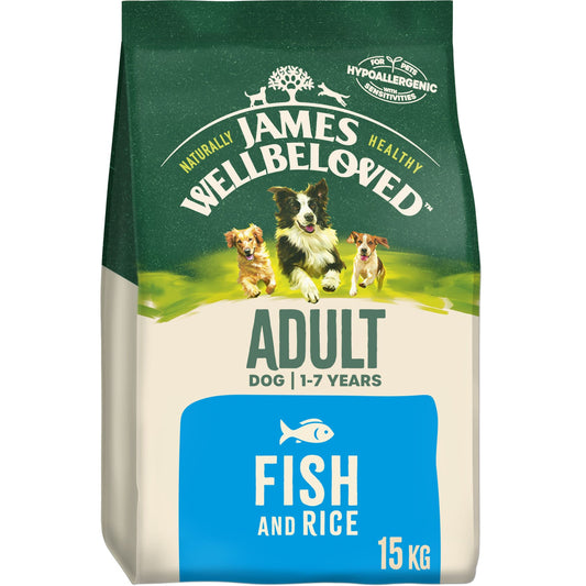 James Wellbeloved, Fish & Rice, 15kg