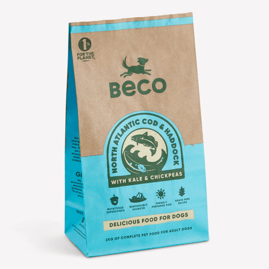 Beco, Wild Caught Cod and Haddock Dry Dog Food