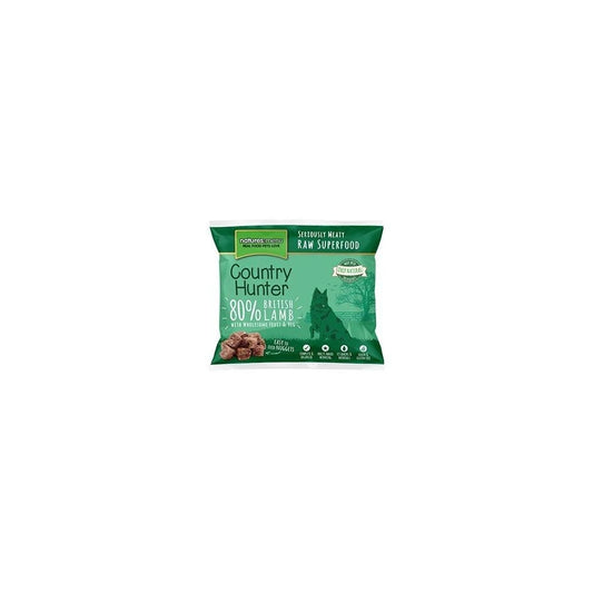 (British Lamb) Natures Menu Country Hunter Raw Superfood Nuggets