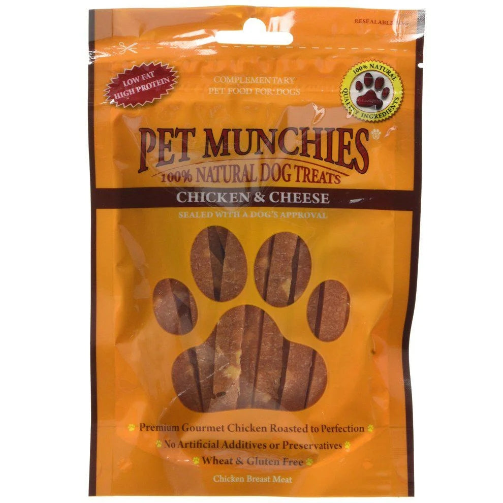 Pet Munchies - Chicken and Cheese Dog Treats