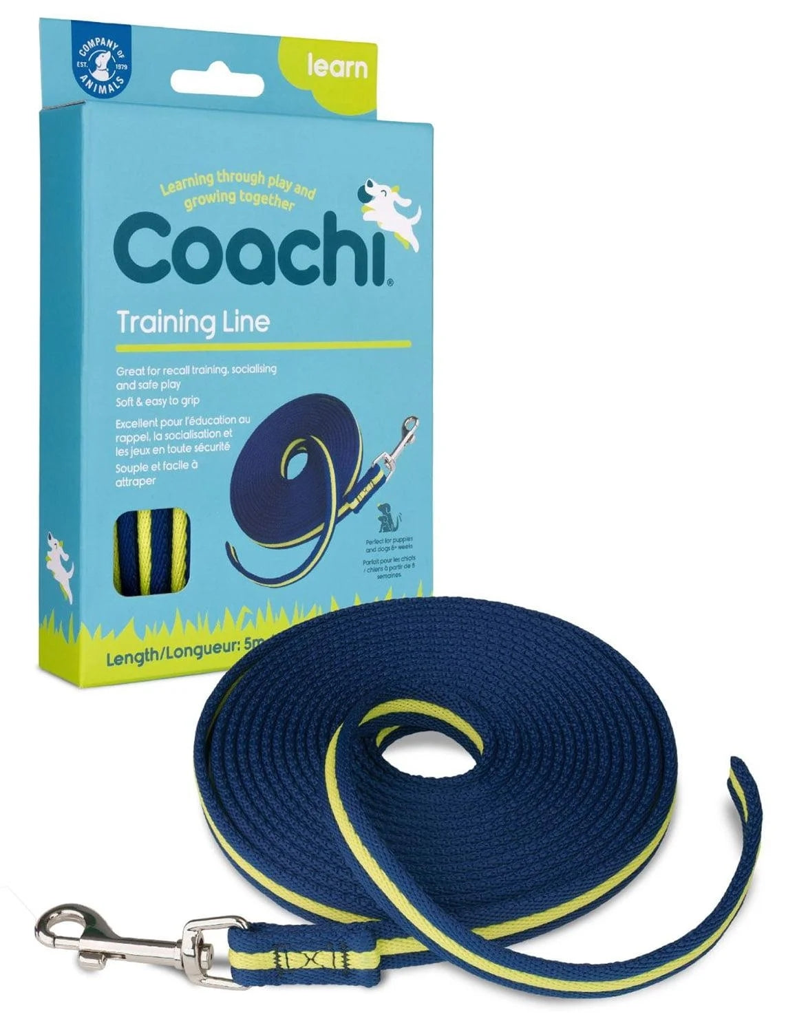Coachi - Training Line Navy & Lime