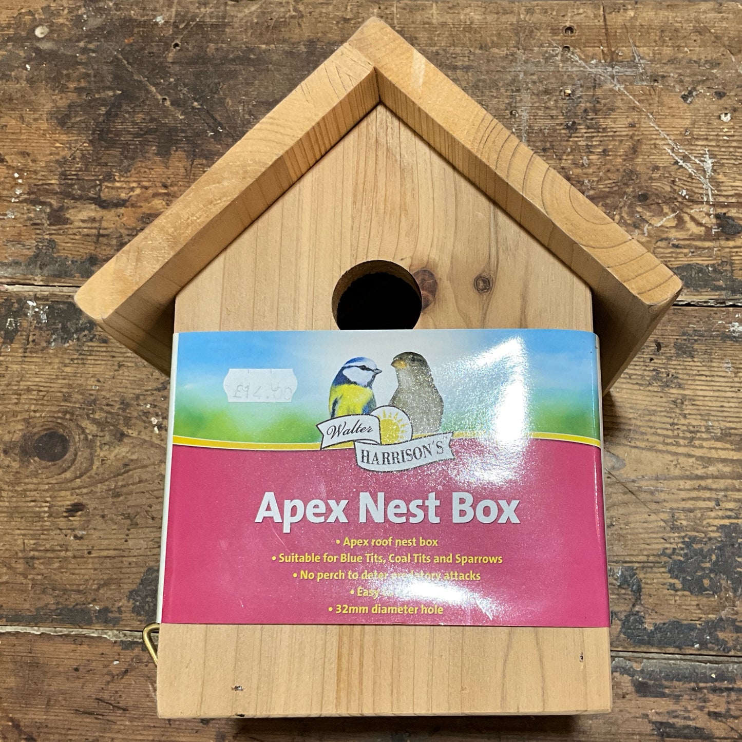 Harrison’s, Apex Nest Box