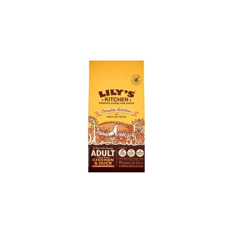 Lilys Kitchen Chicken & Duck Complete Dry Food for Dogs 7kg