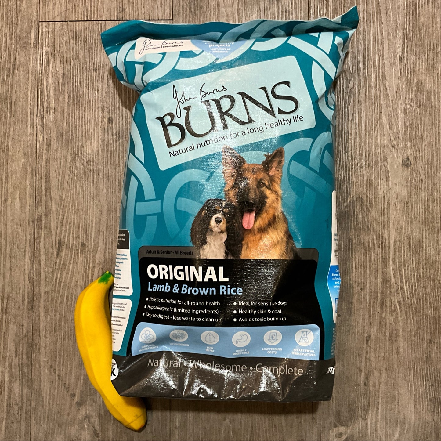 Burns, Lamb & Brown Rice
