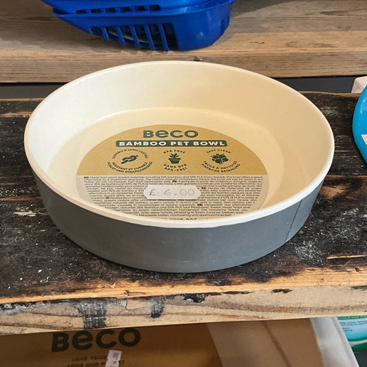 Beco, Printed Cat Bowl, Coastal Grey