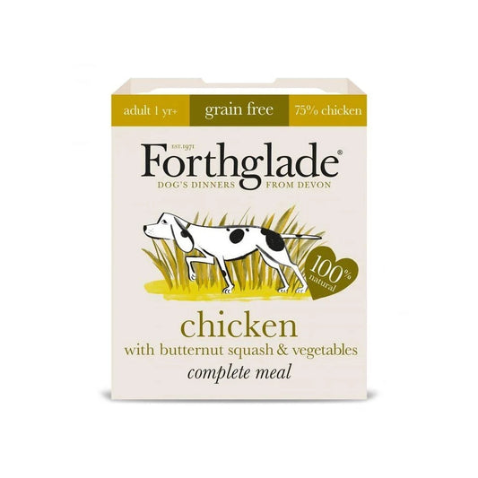 Forthglade Complete Adult Chicken & Butternut Squash Grain Free 395g